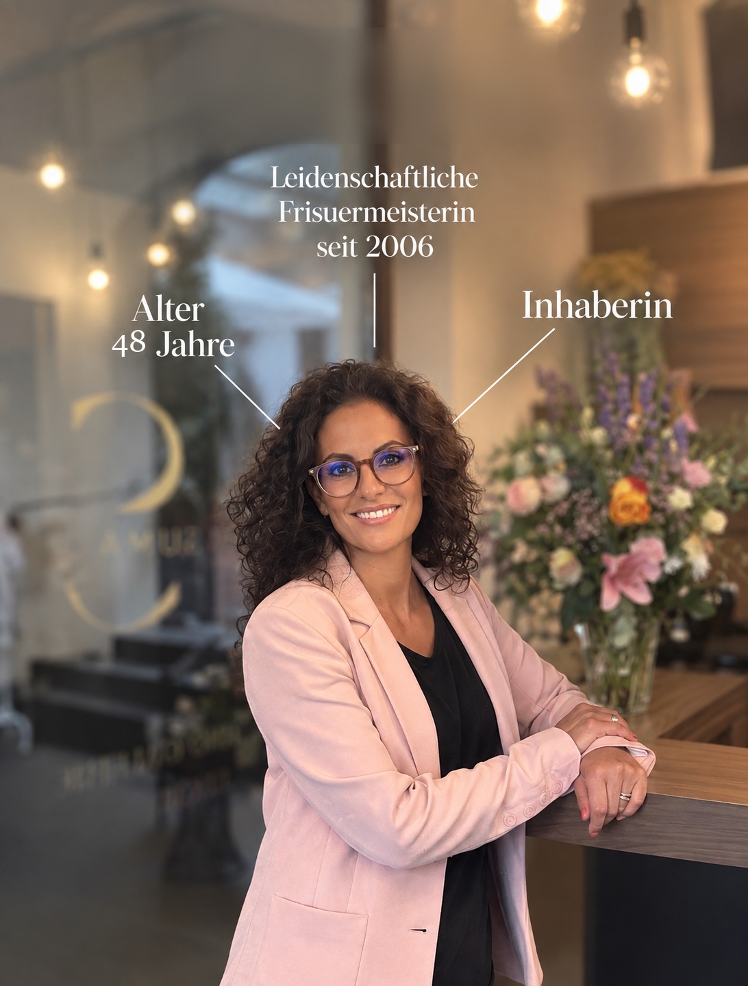 Lucia Suma, Inhaberin des Haarstudio Galerie da Lucia