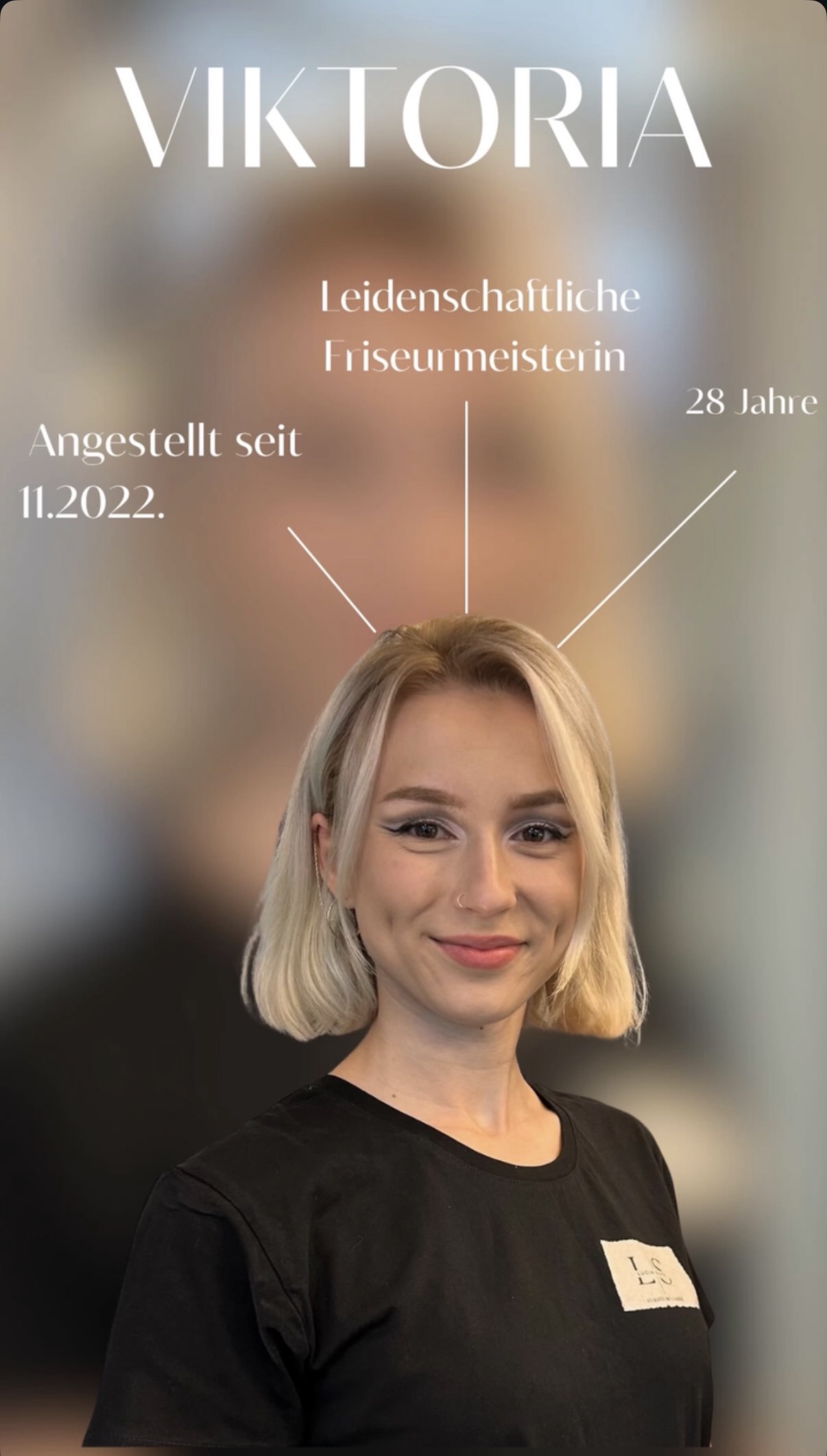 Viktoria, Stylistin im Haarstudio Galerie da Lucia